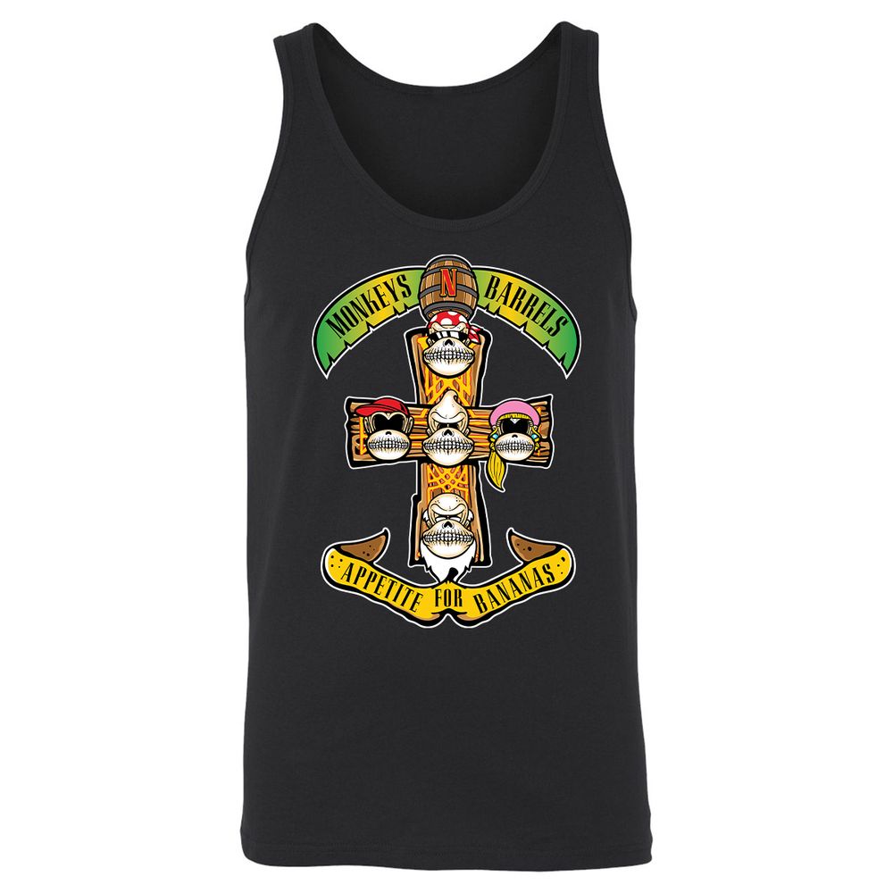 Unisex Jersey Tank - 263QXSQ1 - Black - 14