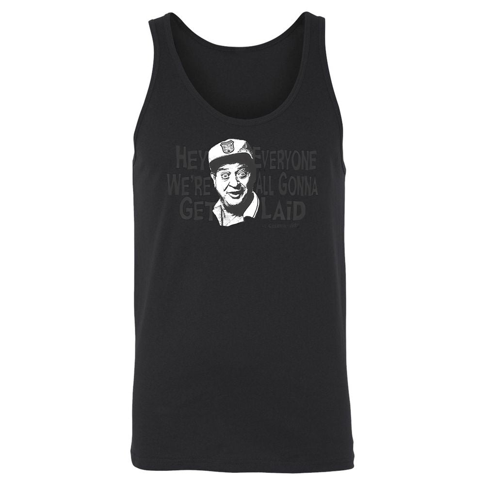 Unisex Jersey Tank - J57MFZQN - Black - 14