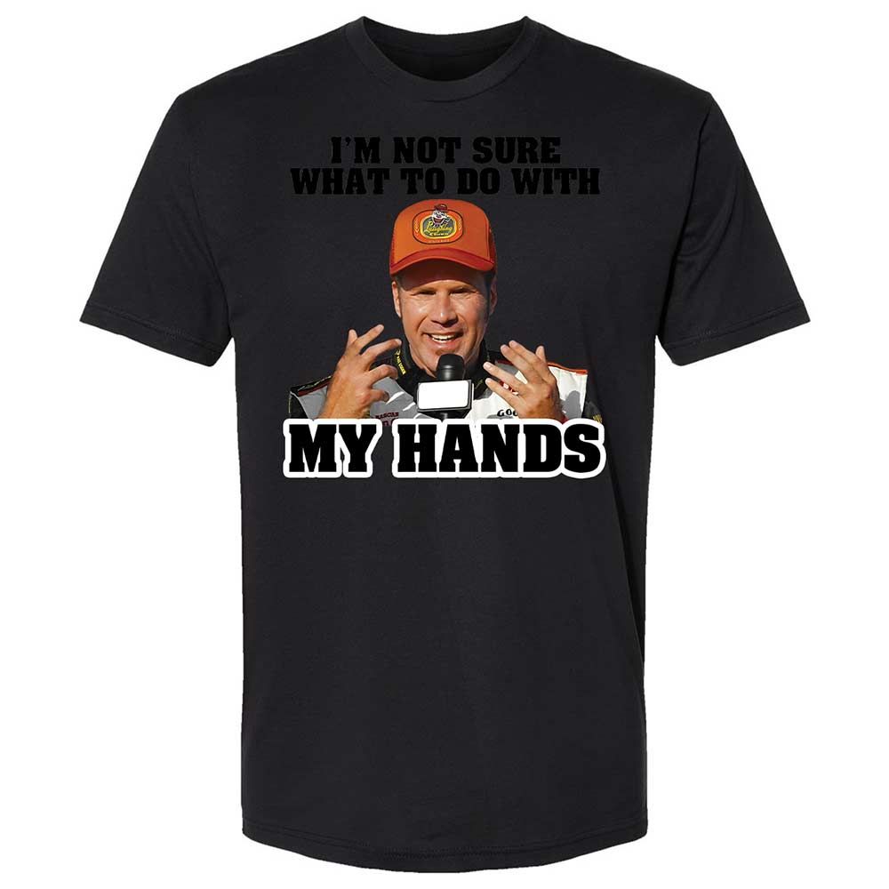 I'm Not Sure What To Do With My Hands - Black - 14