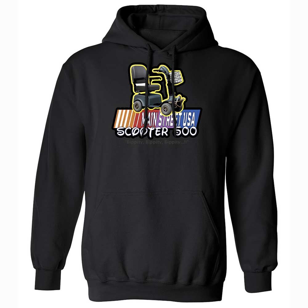 Classic Unisex Hoodie - 3PDCHASF - Black - 14