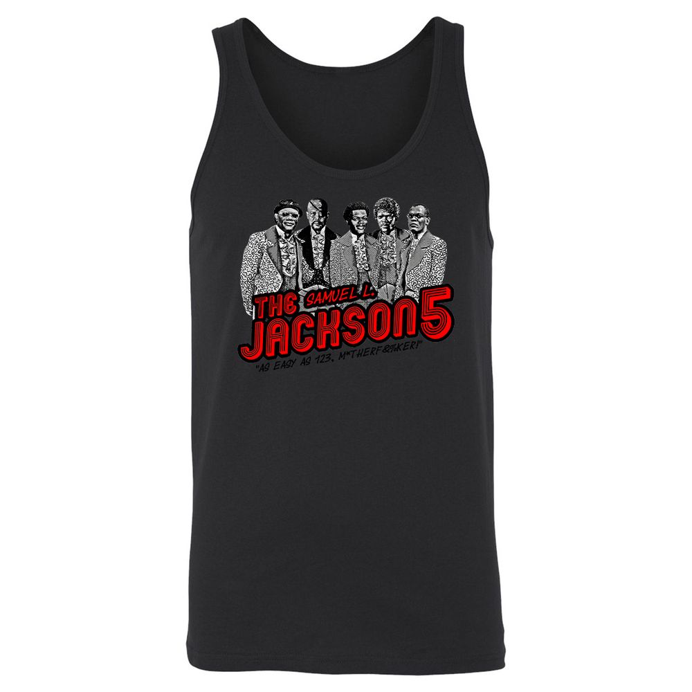 Unisex Jersey Tank - TTU3UZZV - Black - 14