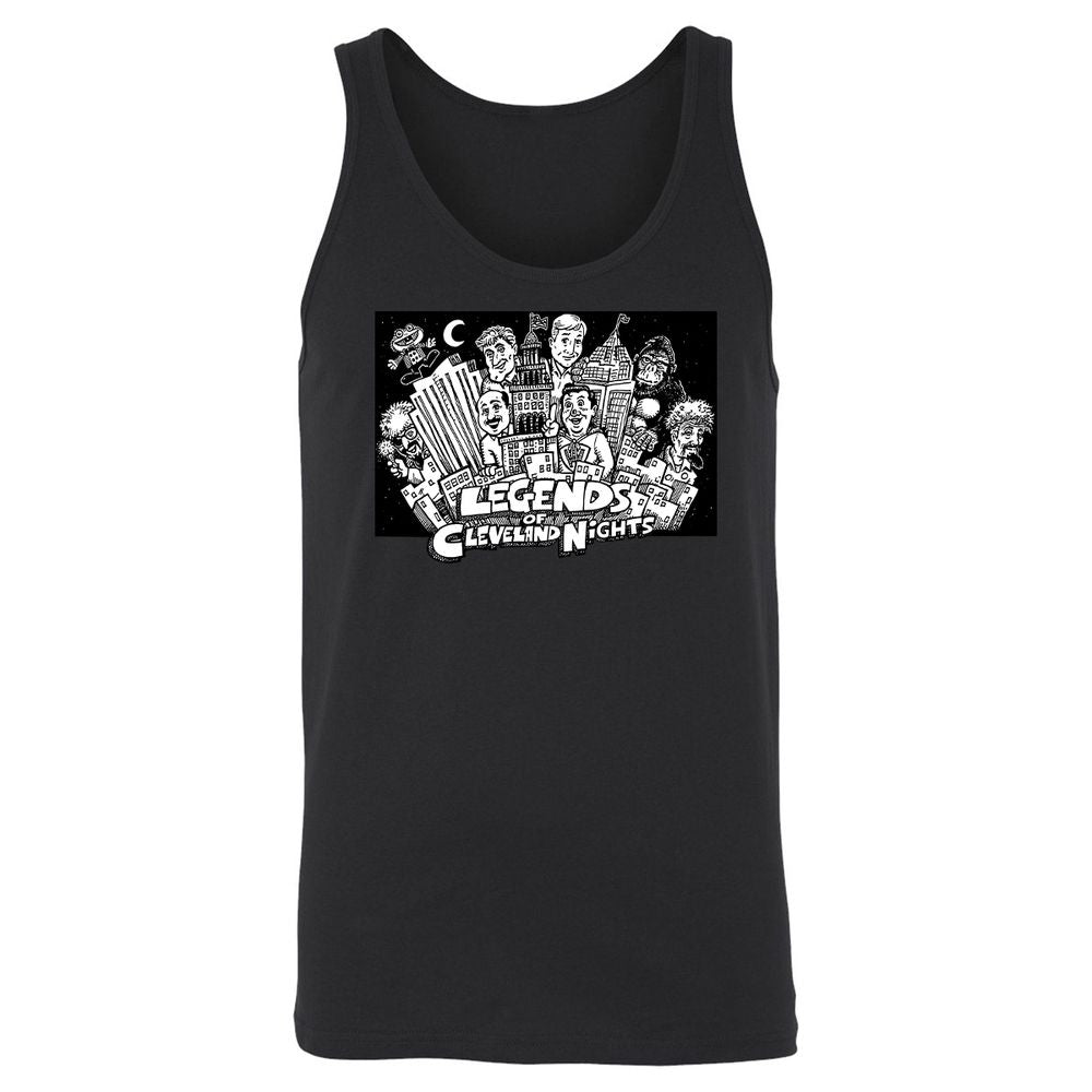 Unisex Jersey Tank - A6SVKBDV - Black - 14