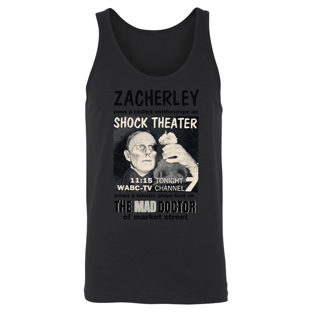 Unisex Jersey Tank - 45E8SV5W - Black - 14