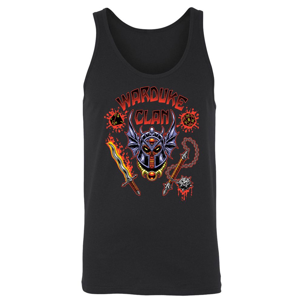 Unisex Jersey Tank - AAQRB6HY - Black - 14