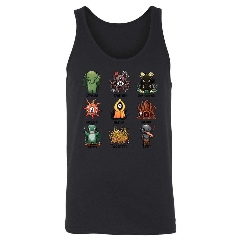Unisex Jersey Tank - BL49T3A5 - Black - 14