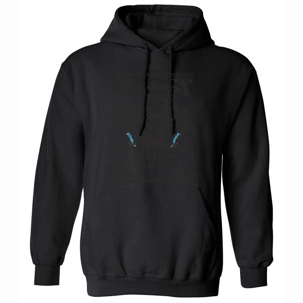 Classic Unisex Hoodie - PF3L62PJ - Black - 14