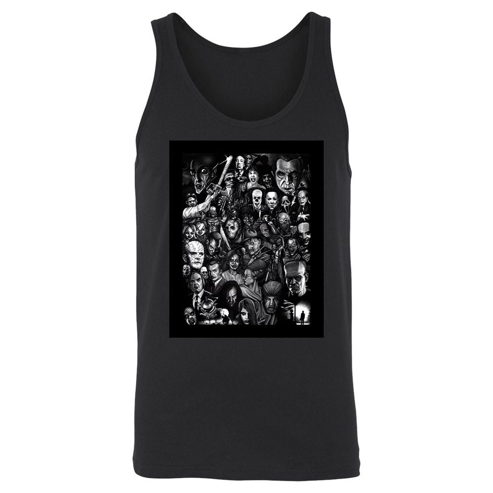 Unisex Jersey Tank - 1LYGW52H - Black - 14