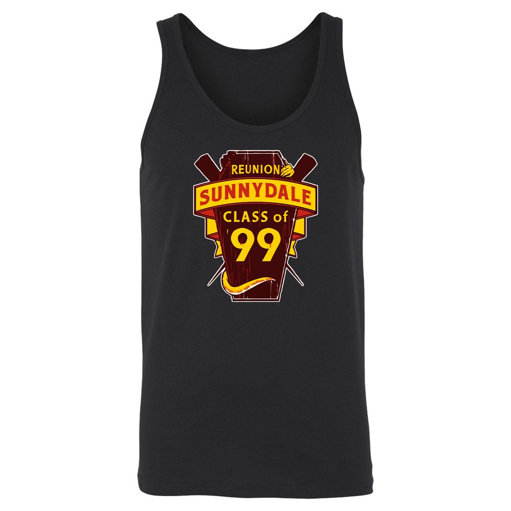 Unisex Jersey Tank - NHCRSGGM - Black - 14