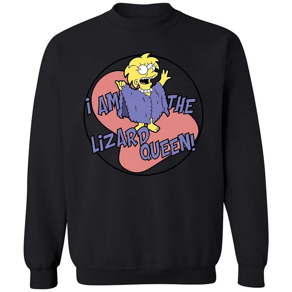 I am the Lizard Queen - Black - 14
