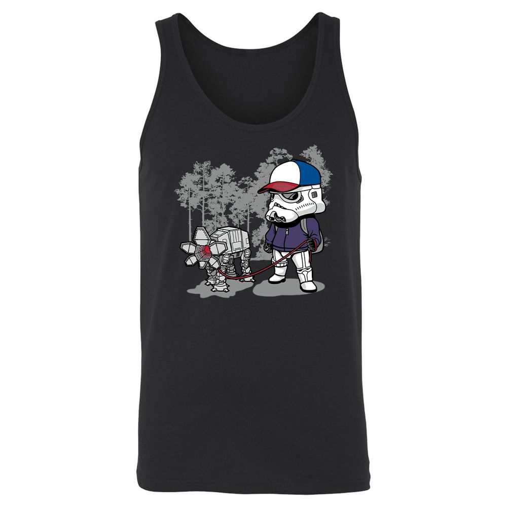 Unisex Jersey Tank - CBUV95ZJ - Black - 14