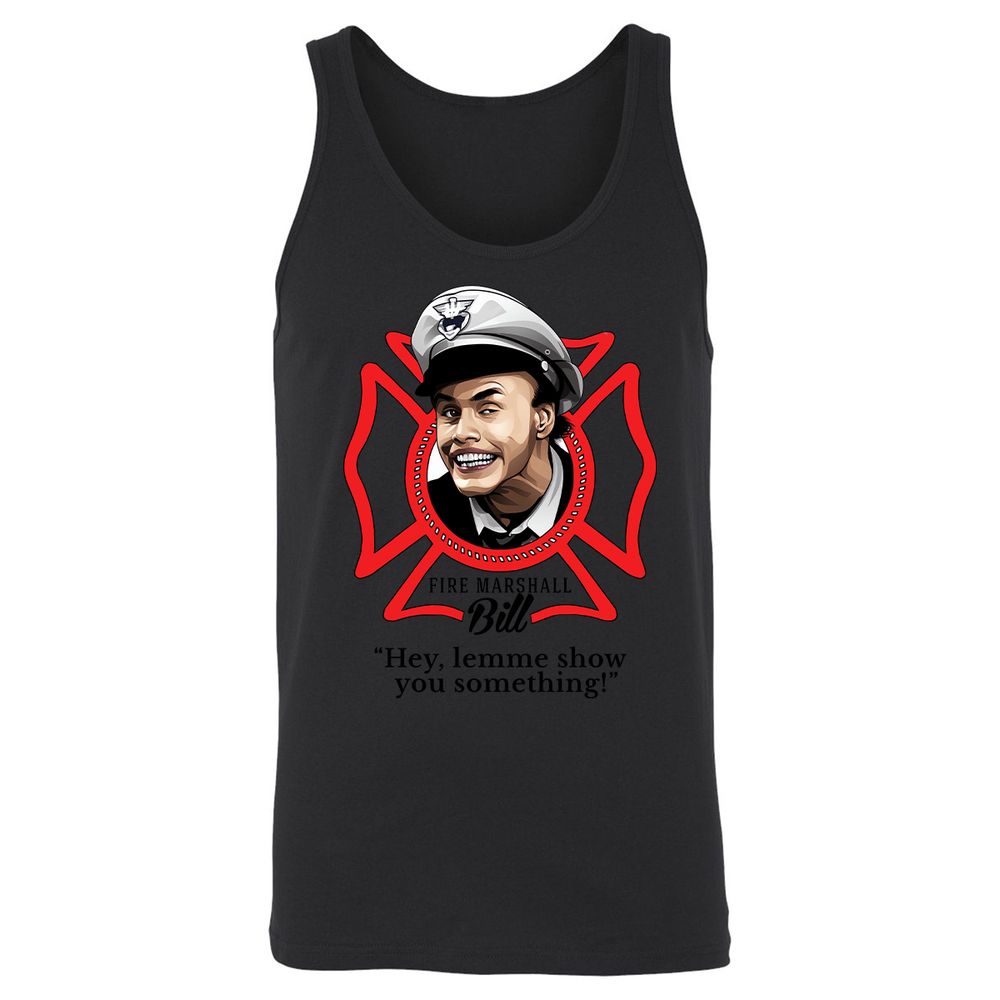 Unisex Jersey Tank - V3QGVTY1 - Black - 14