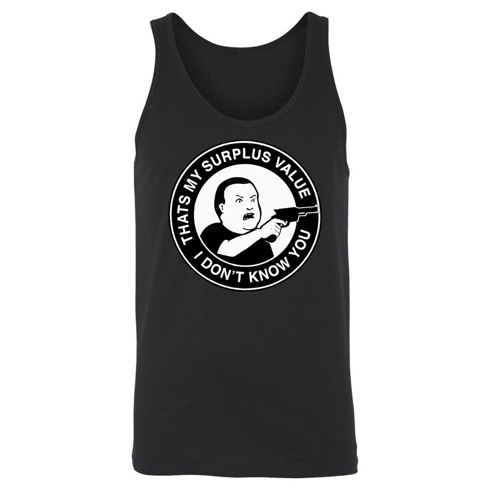 Unisex Jersey Tank - Q2N425J8 - Black - 14