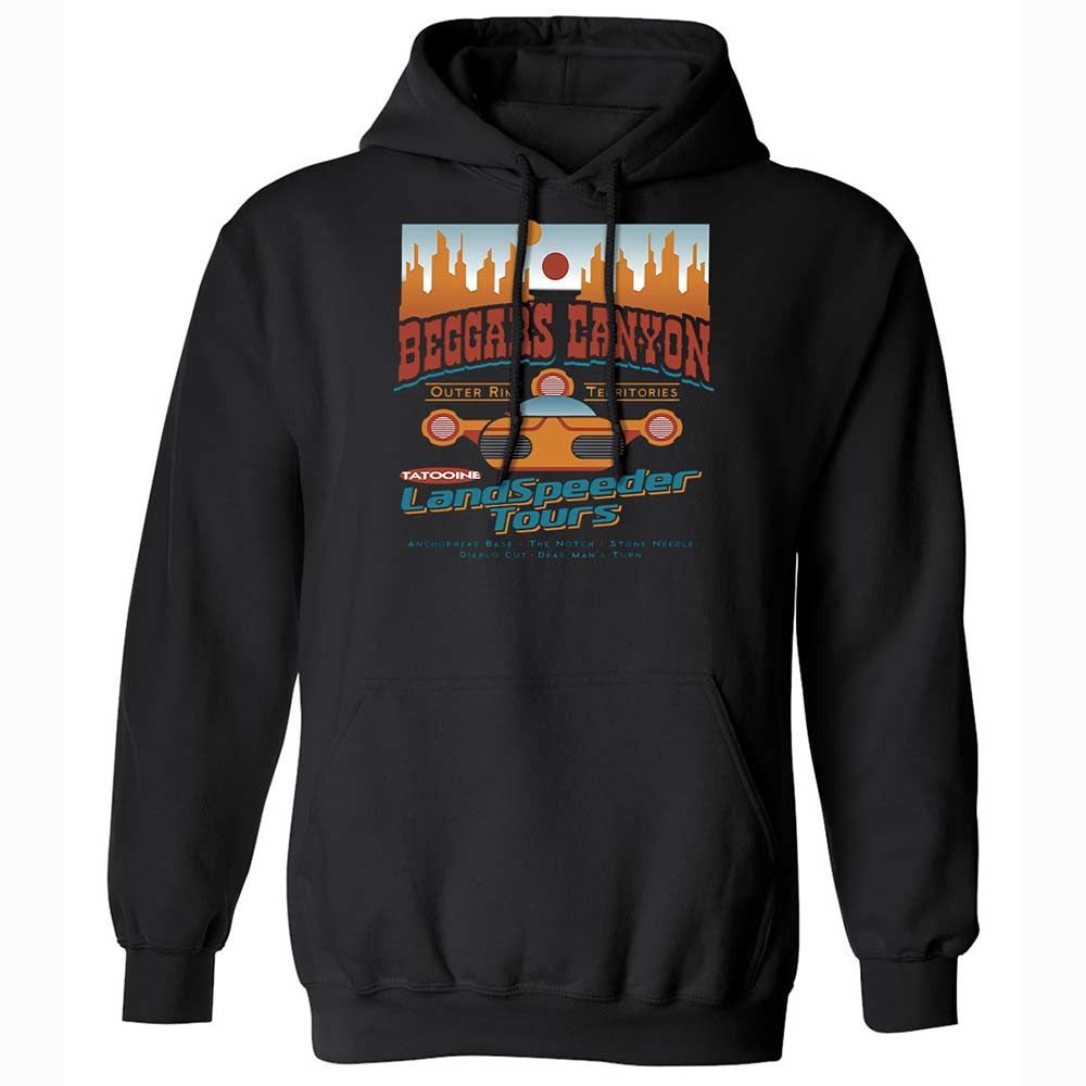 Classic Unisex Hoodie - BS3DR55J - Black - 14