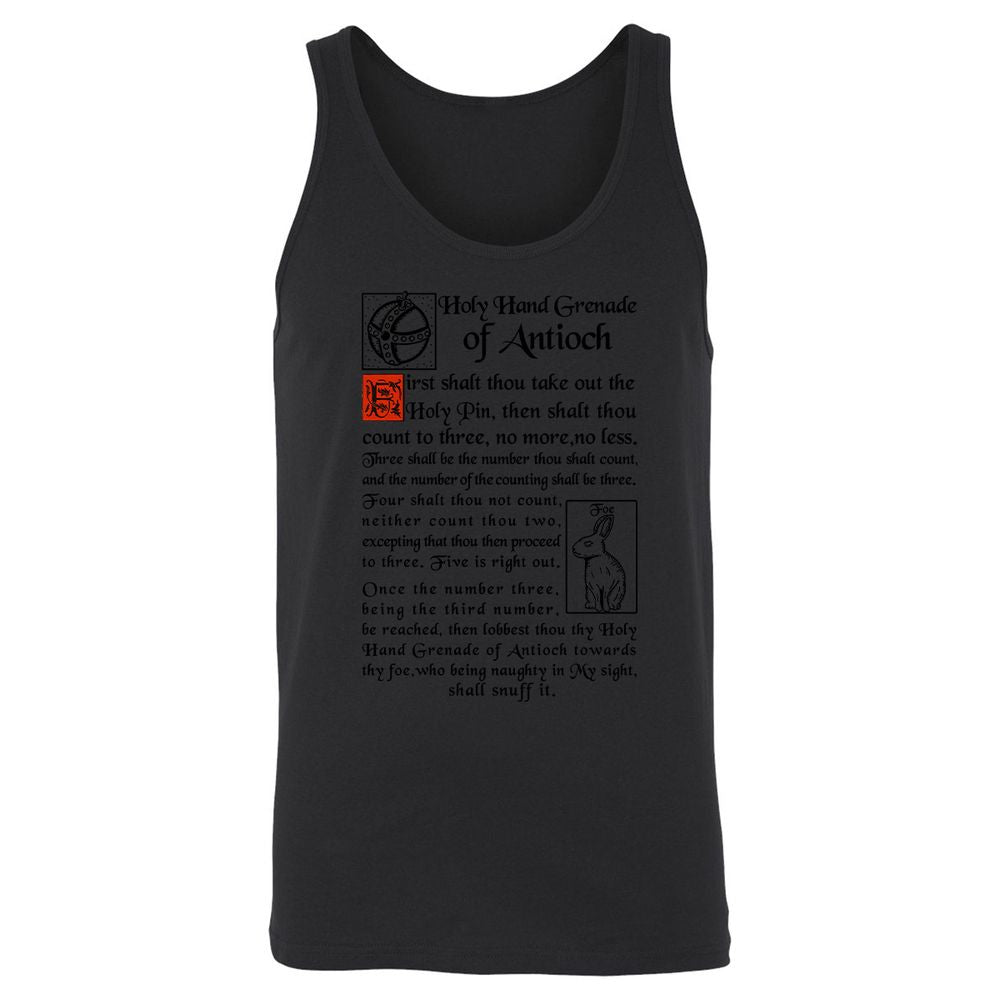 Unisex Jersey Tank - 31K5QH1T - Black - 14