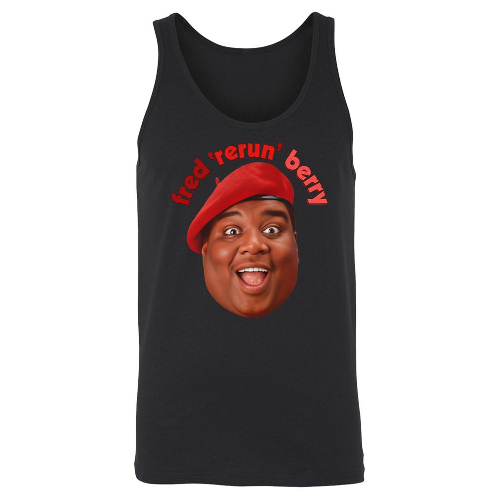 Unisex Jersey Tank - GC8A96SM - Black - 14