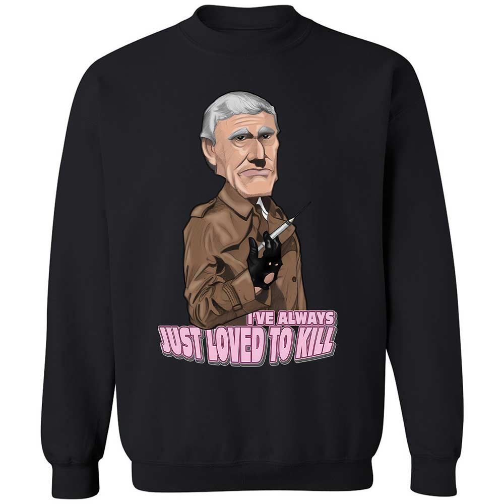 Classic Unisex Sweatshirt - HXZGX7AM - Black - 14