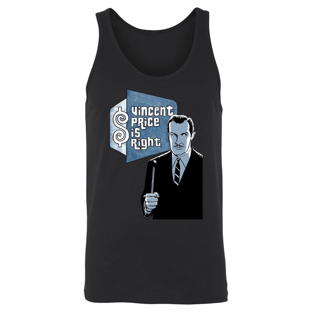 Unisex Jersey Tank - 9WZURKSB - Black - 14