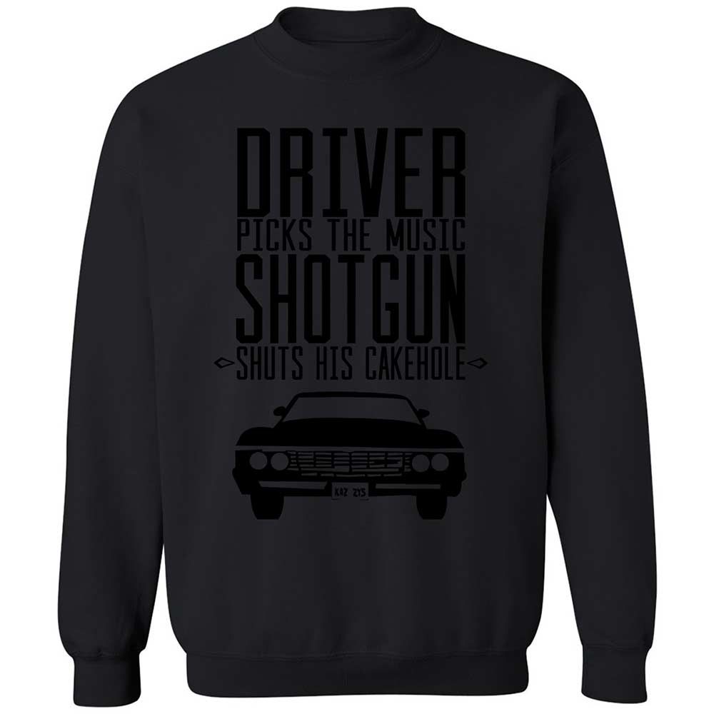 Classic Unisex Sweatshirt - SW9DJJ89 - Black - 14