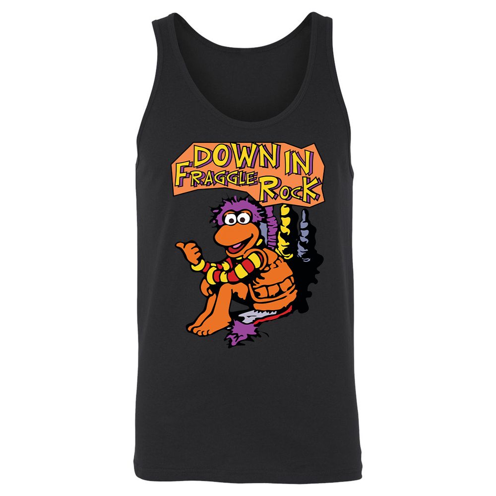 Unisex Jersey Tank - 5T6A5YLA - Black - 14
