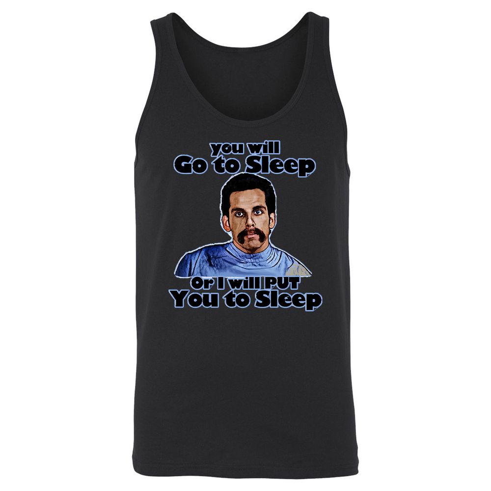 Unisex Jersey Tank - U1J2851Z - Black - 14