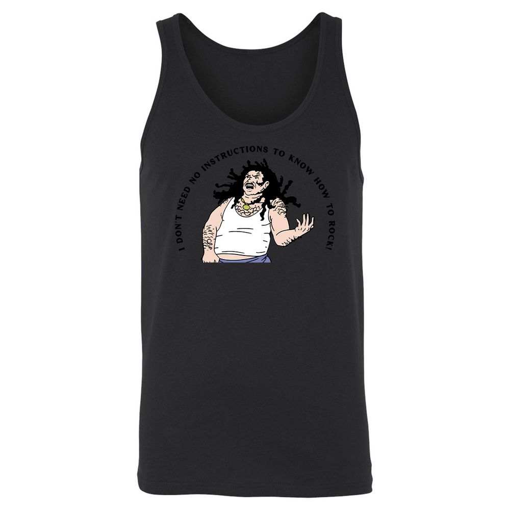 Unisex Jersey Tank - EUPPV88Y - Black - 14