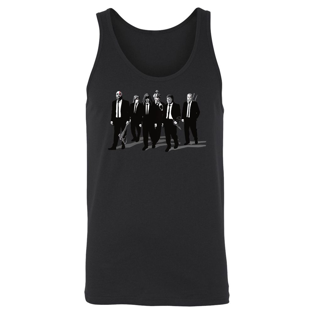 Unisex Jersey Tank - KTH5TKY9 - Black - 14