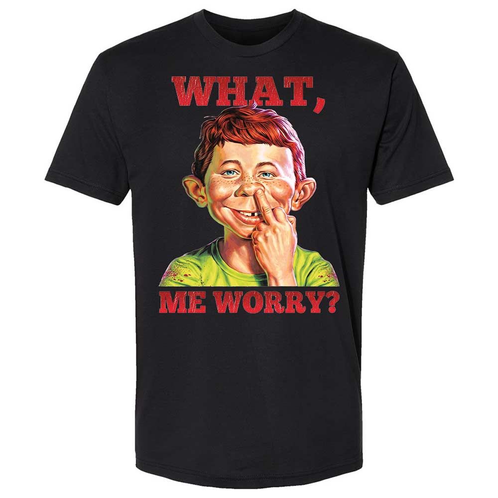 What, me worry - Black - 14