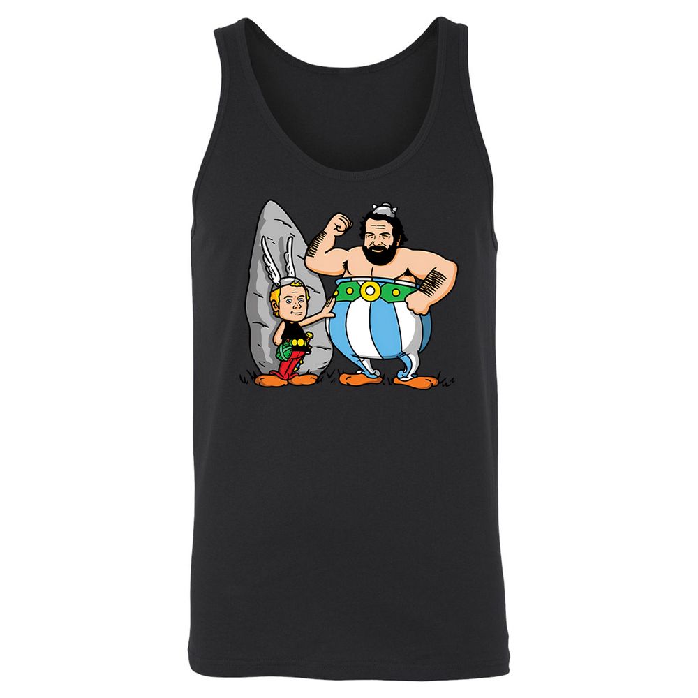 Unisex Jersey Tank - 28M3ZX8A - Black - 14