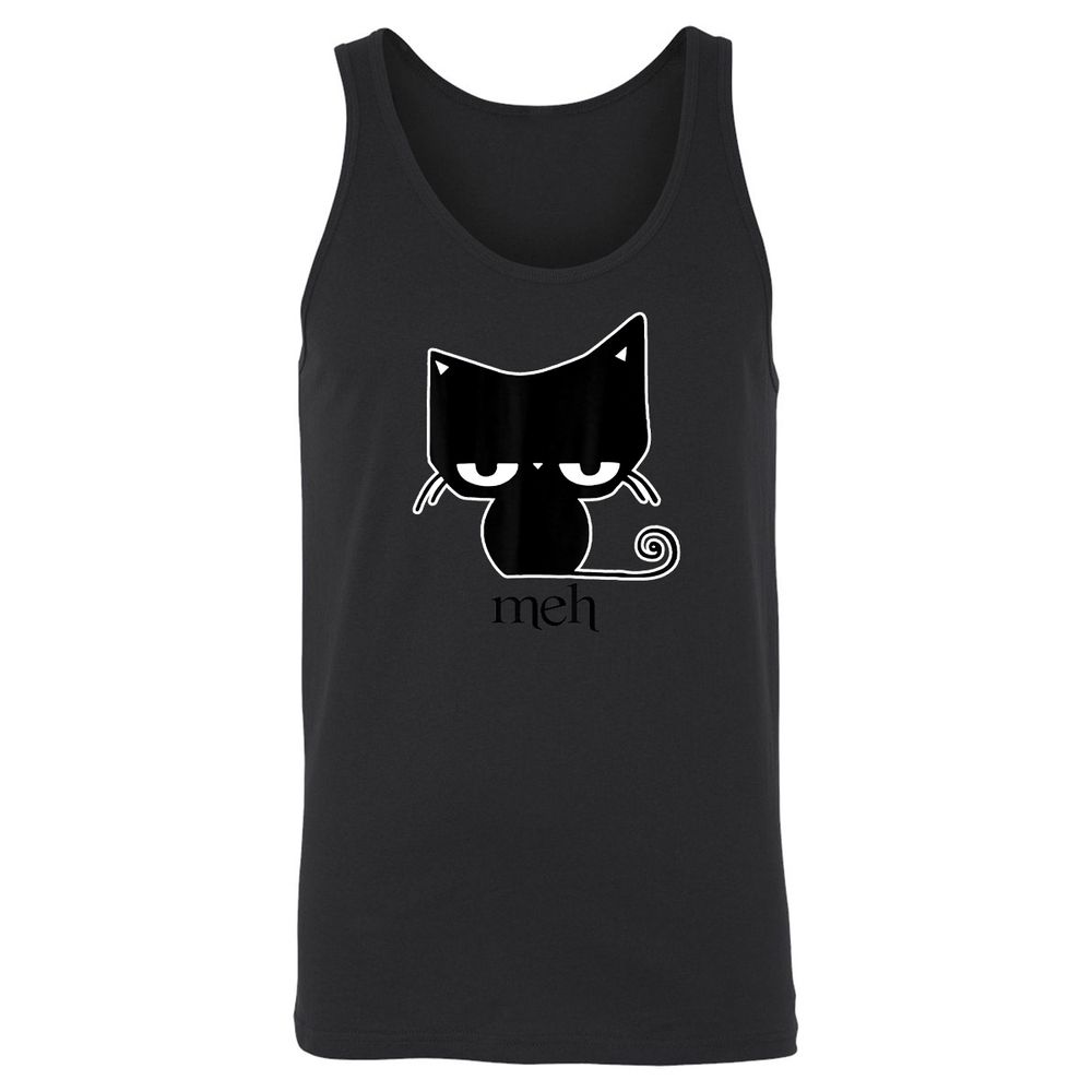 Unisex Jersey Tank - J34NXKLM - Black - 14