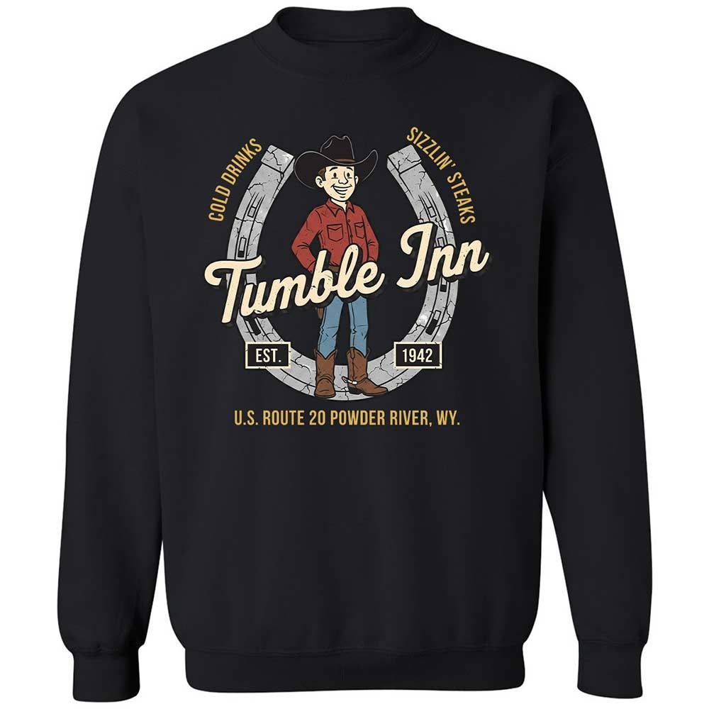 Classic Unisex Sweatshirt - QWSDA9ZM - Black - 14
