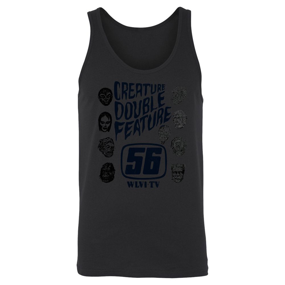 Unisex Jersey Tank - UT326DJ8 - Black - 14