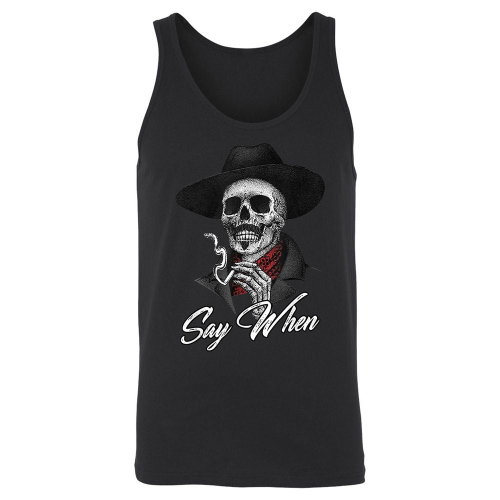 Unisex Jersey Tank - JXUXQS6W - Black - 14