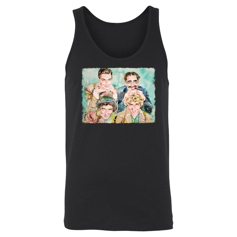 Unisex Jersey Tank - UJV1CN21 - Black - 14
