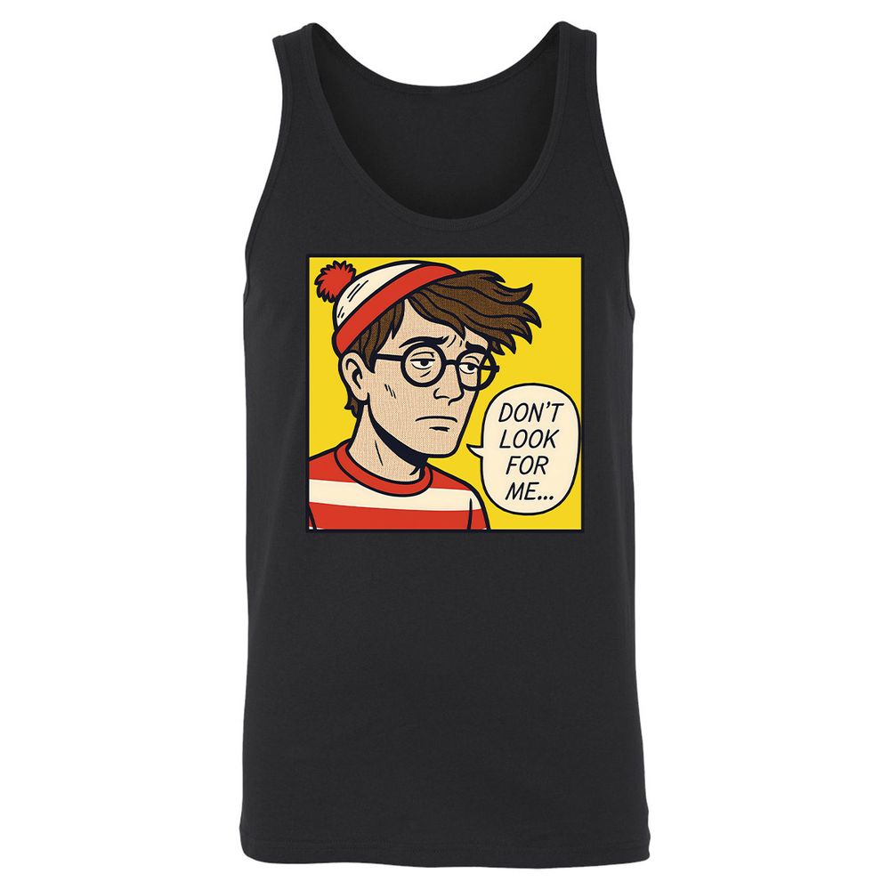 Unisex Jersey Tank - 8ZHQF3KK - Black - 14