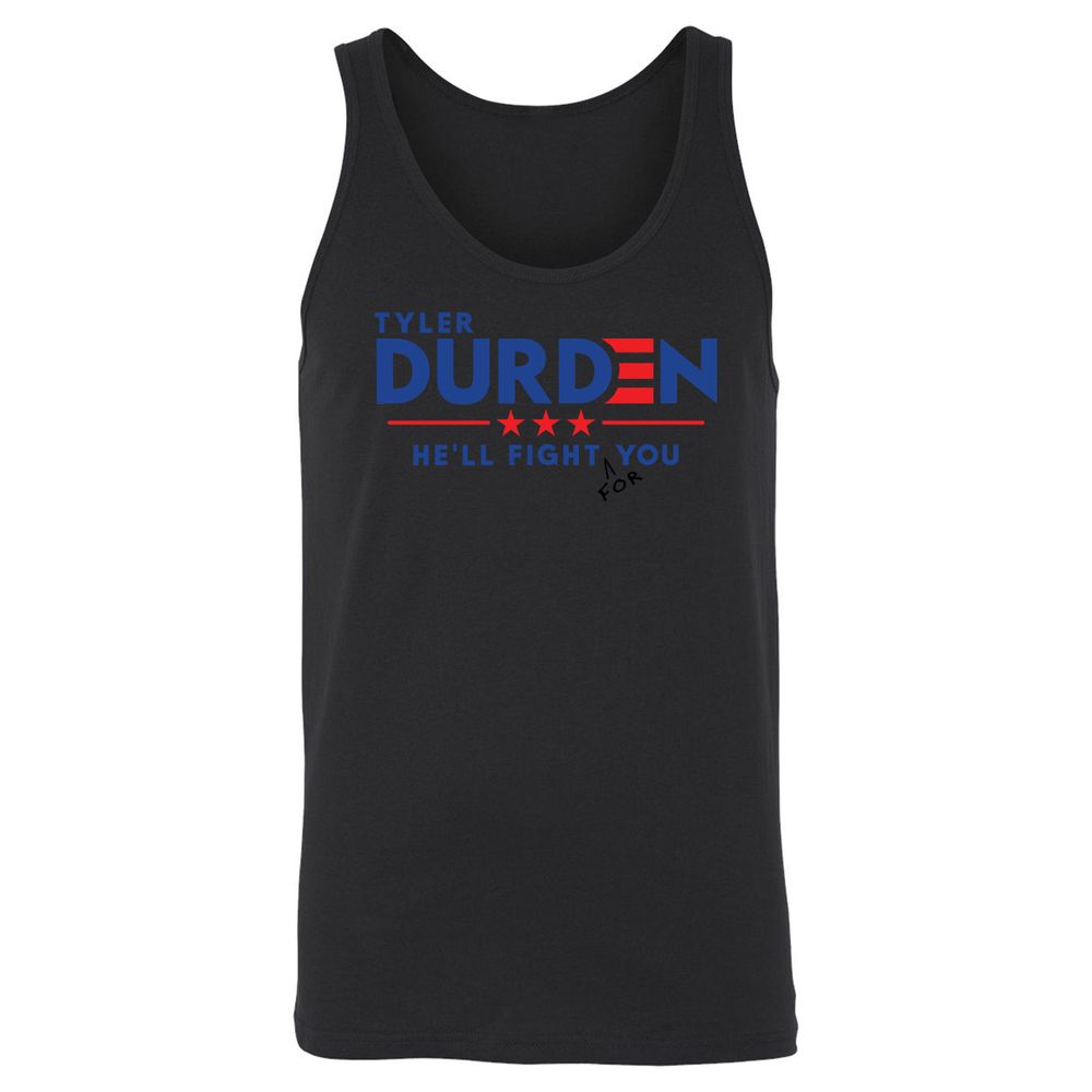 Unisex Jersey Tank - 4H77MX1H - Black - 14