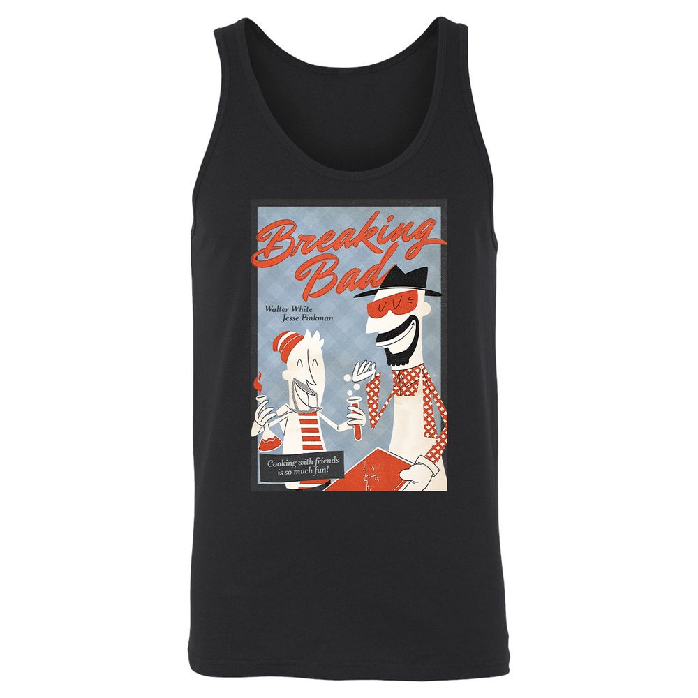 Unisex Jersey Tank - FJJYNV9X - Black - 14