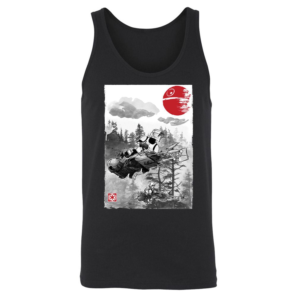 Unisex Jersey Tank - 3DHGG9D5 - Black - 14
