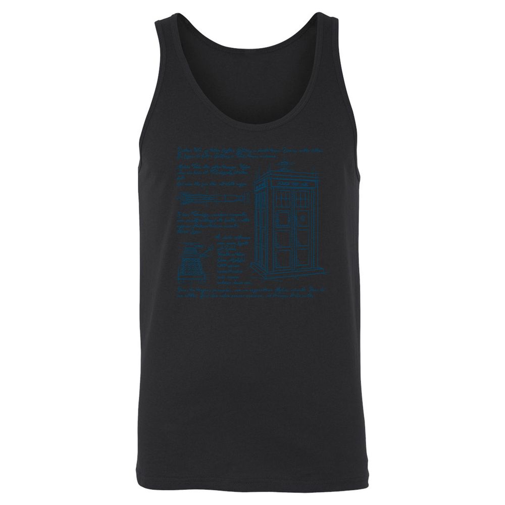 Unisex Jersey Tank - G2SJ812X - Black - 14
