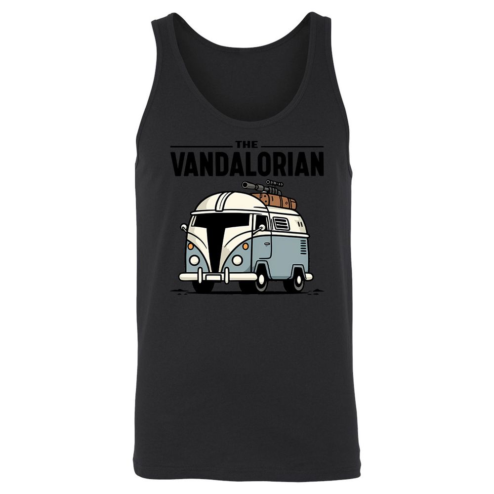 Unisex Jersey Tank - S1VEL7CJ - Black - 14