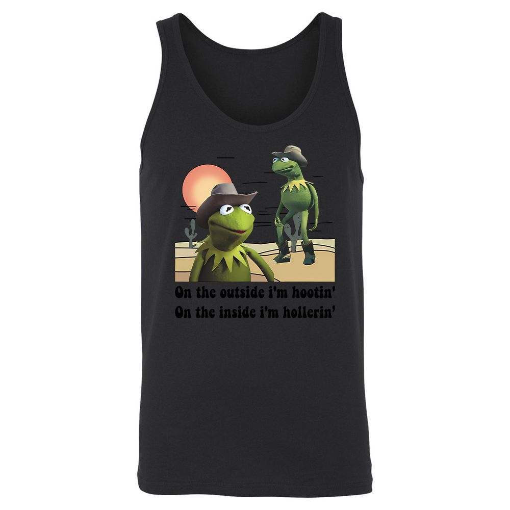 Unisex Jersey Tank - JHWP9K8Y - Black - 14