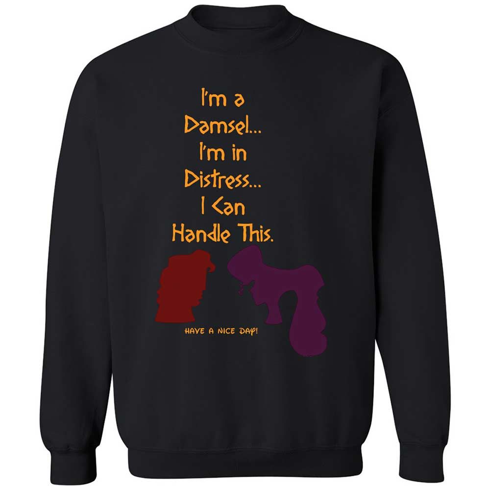 Classic Unisex Sweatshirt - C6JSKPB3 - Black - 14