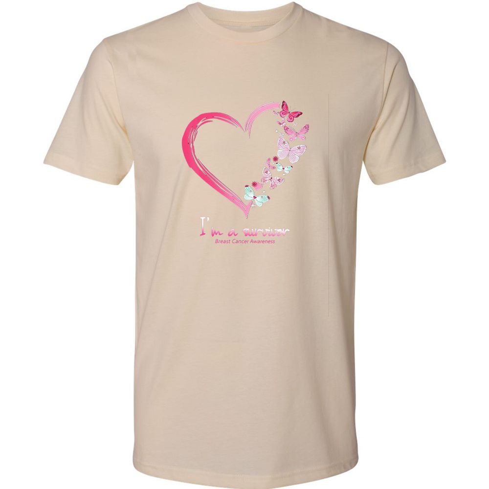 Premium Unisex T-Shirt - 31ADXRAV - Cream - 14