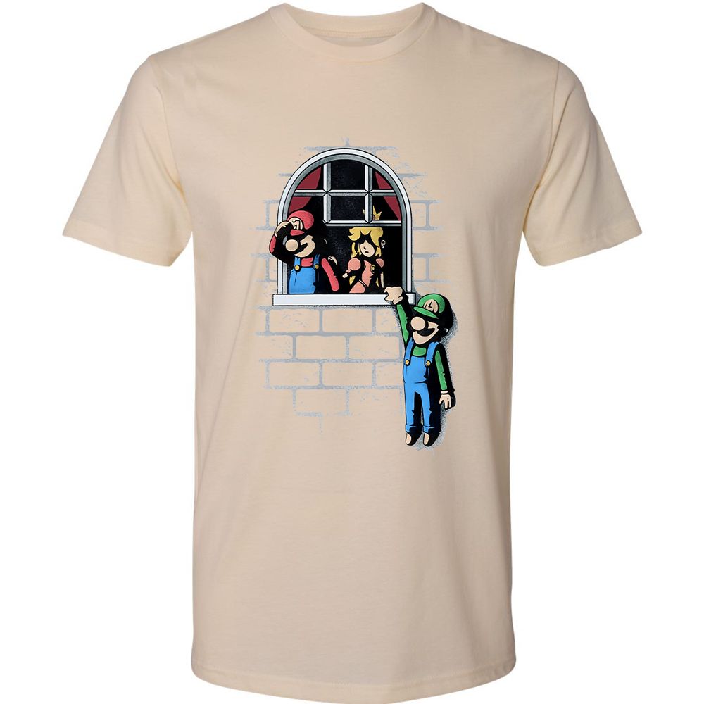 Premium Unisex T-Shirt - M9LNCCTF - Cream - 14