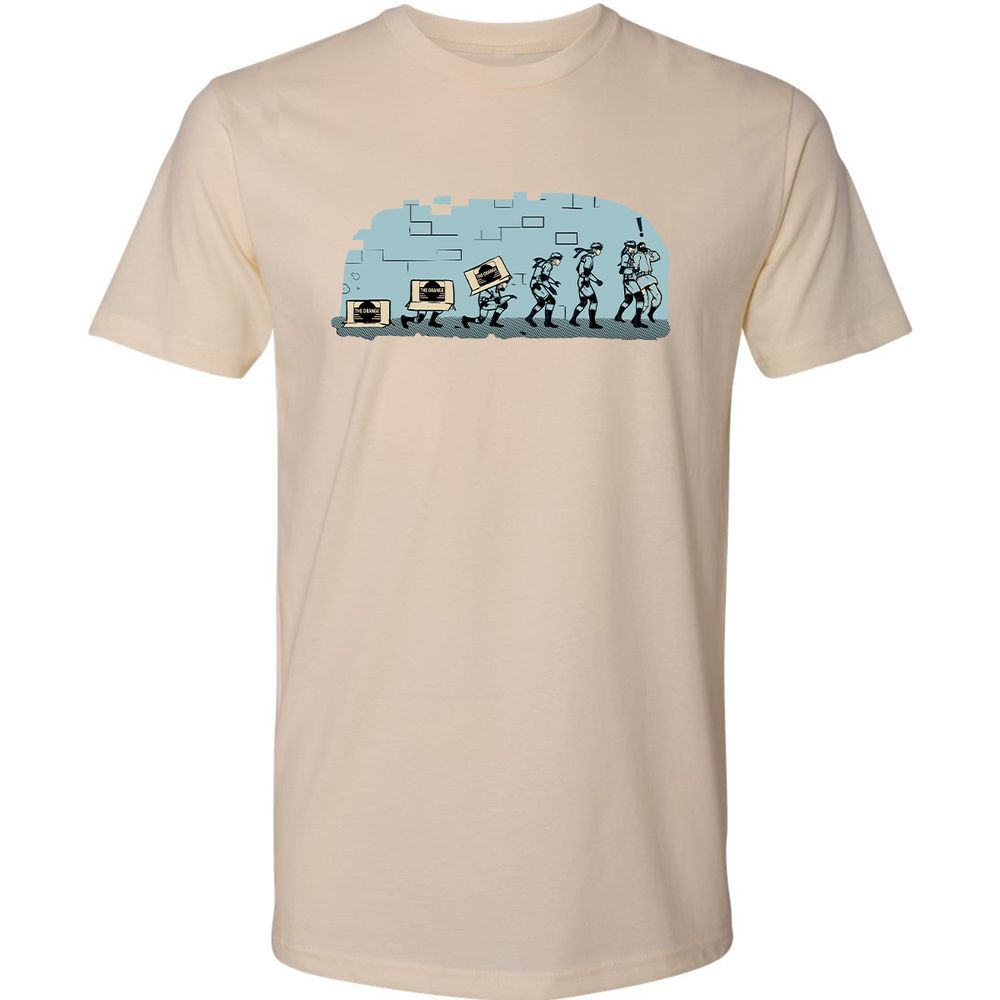 Premium Unisex T-Shirt - 8EDMRWRR - Cream - 14