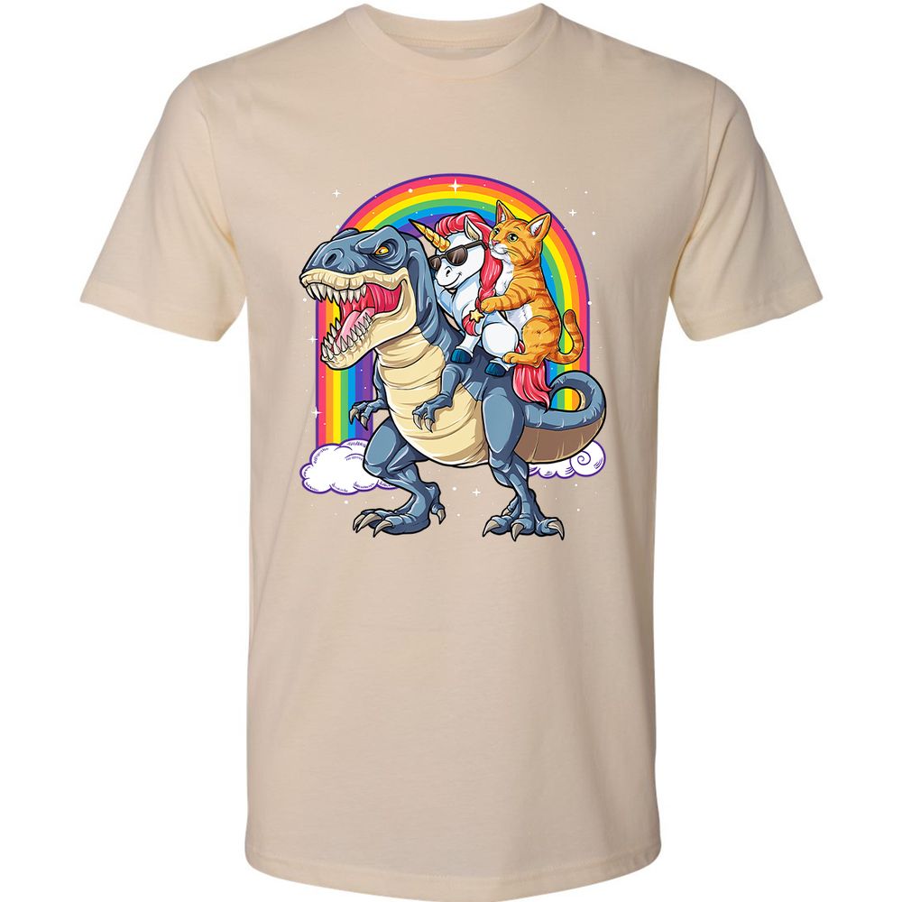 Premium Unisex T-Shirt - PZNWAQ27 - Cream - 14