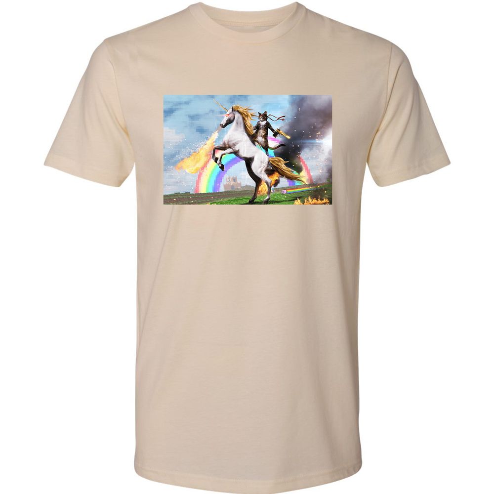 Premium Unisex T-Shirt - PDVG7C2A - Cream - 14