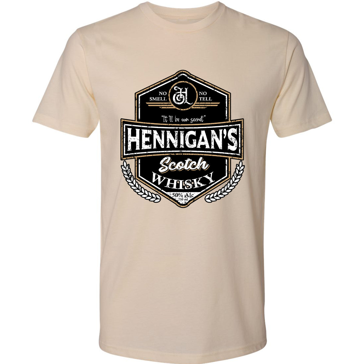 Premium Unisex T-Shirt - 6E694LSS - Cream - 14
