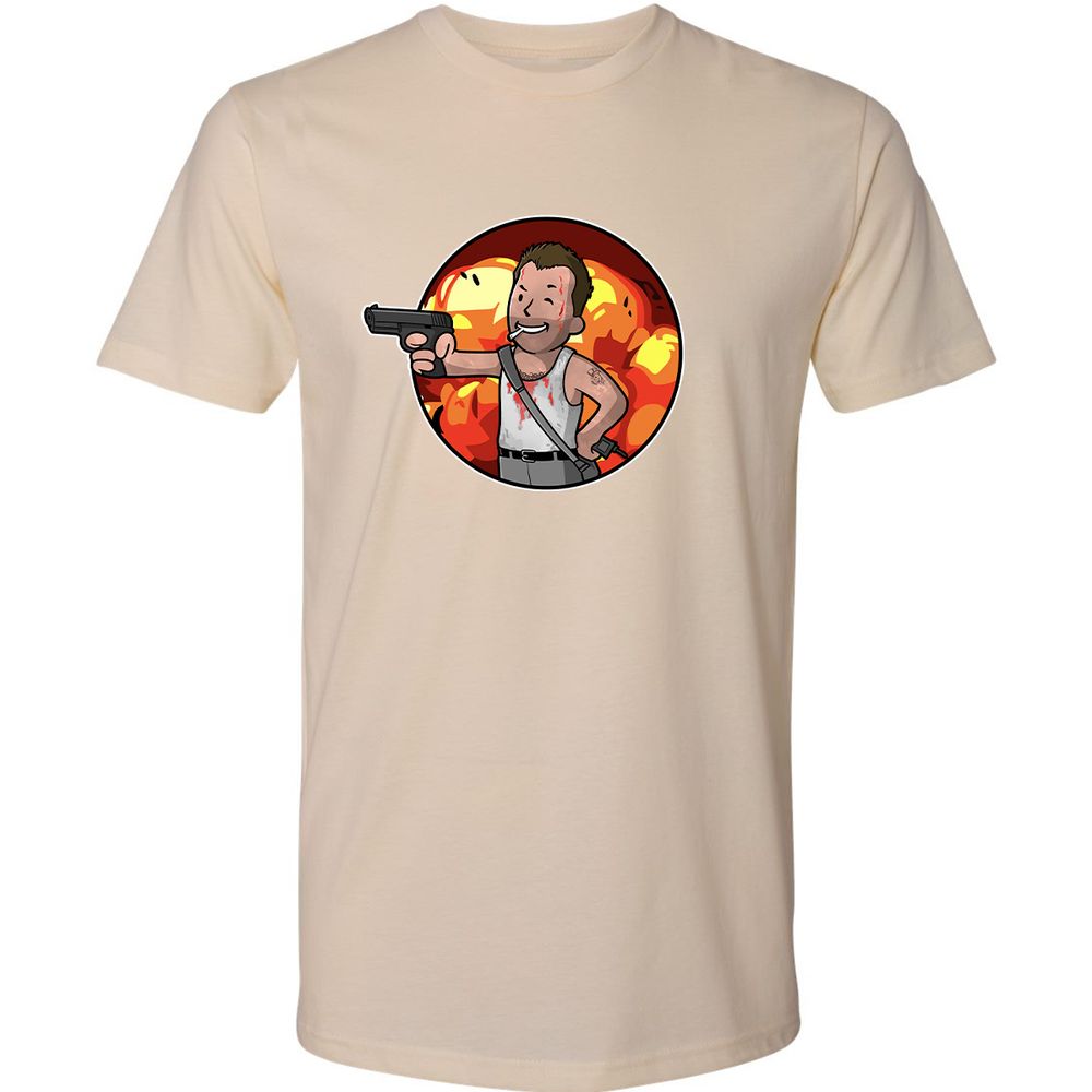 Premium Unisex T-Shirt - 44NURV6C - Cream - 14