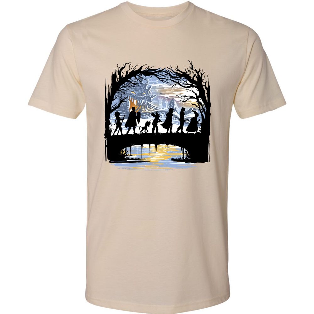 Premium Unisex T-Shirt - 1T3CL4P8 - Cream - 14