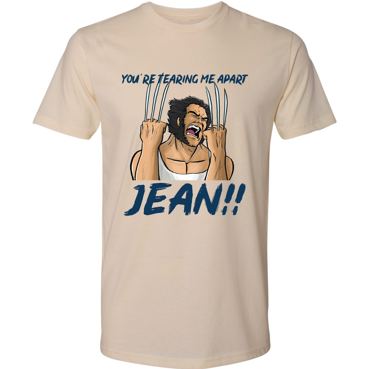 Premium Unisex T-Shirt - K7YEY9MB - Cream - 14